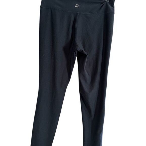 RBX Black Performance Leggings with Elastic Waistband - Picture 9 of 9